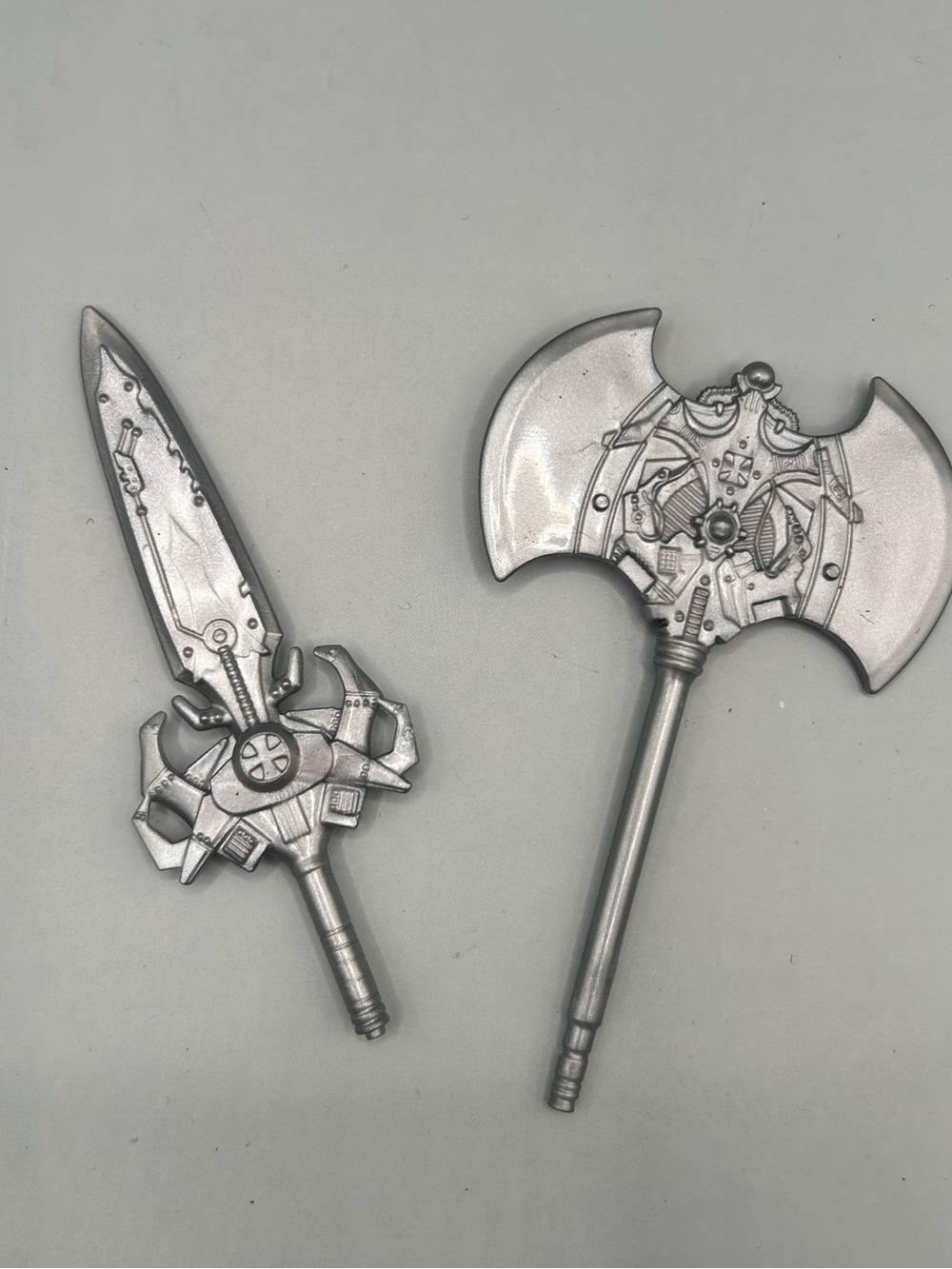 He Man and The Masters of The Universe: The Sword of Power & Battle Ax MOTU